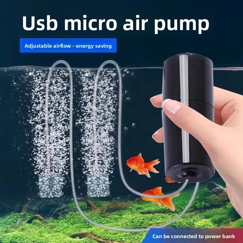 Портативный USB Аквариумный Аквариум Мини Тихий Воздушный Насос