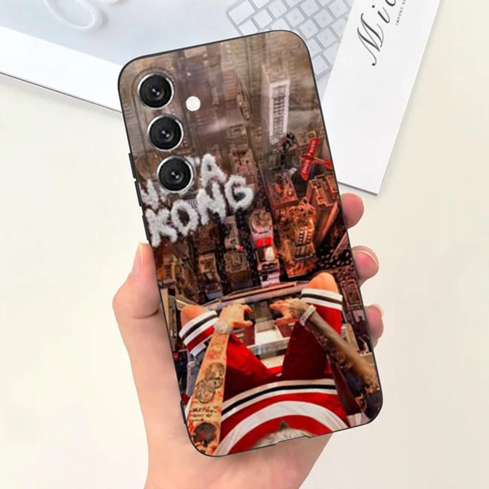 Чехол для телефона рэпера Натанаэля Кано для Samsung S25, S24, S21, S22, S23, S30, Ultra, S20, Plus, Fe, Lite, Note, 10, 9, 5G Черный