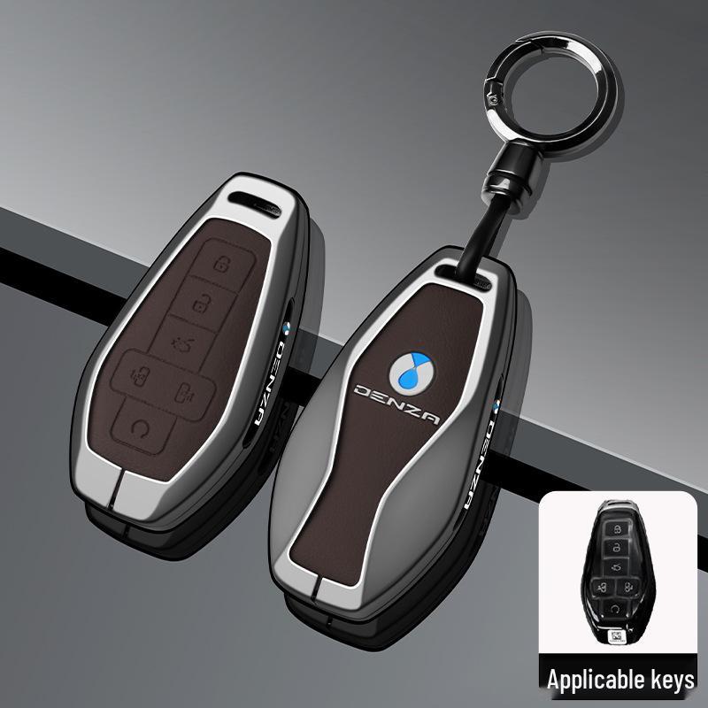 Denza D9, N7, N8, X Key Case and NFC Card Holder Protective Shell with Buckle