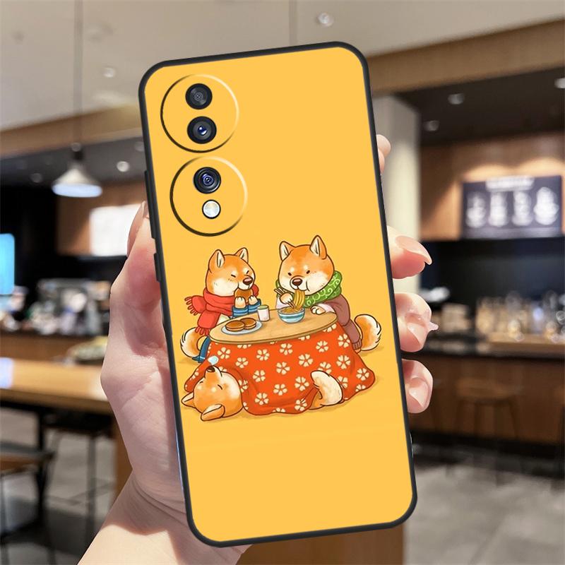 Чехол с животным Сиба-ину для Honor Magic 8 Lite 5 6 7 Pro Honor Win RT 400 200 50 70 90 X8c X9a X9b X9c X9d Обложка