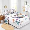 Четырехкомпонентная простыня для матраса, цифровая печать, защитный чехол для матраса, постельное белье, кролик