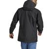 Adidas Куртка мужская Terrex Gore-Tex Logo с капюшоном, водонепроницаемая, ветрозащитная, черная HN2906