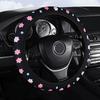 General Purpose Car Steering Wheel Cover Small Fresh Flower Automotive Interior Handle Cover