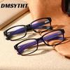 Fashion Ultra-light Leather Mirror Leg FULL Frame Reading Glasses Men Women High Definition Anti Blue Light Presbyopia Eyeglasses