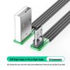 Плоский силиконовый мягкий кабель для зарядки Micro USB, DIY плата с разъемом с прямым изгибом, доступен в 1м/2м.
