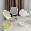 Desktop Sunflower Style Makeup Mirror For Girls Dressing Hanging Jewelry Beauty Mirror For Bedroom Dormitory Dressing Mirror