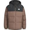 Comfortable Loose Sports Warm Jacket Men Jackets Deep-Earth-Brown Black JM9133