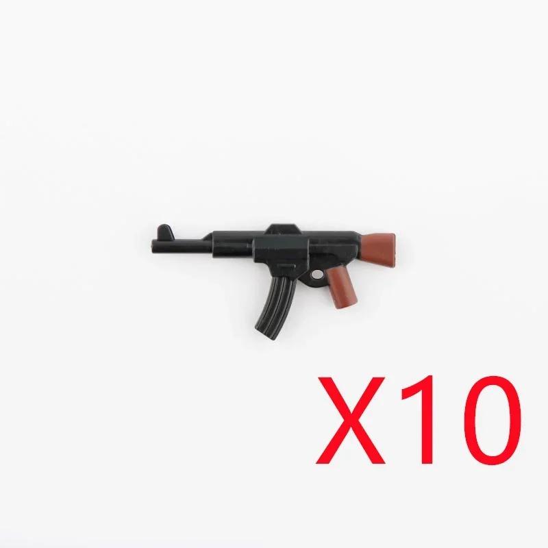 5 СМ Вторая мировая война Военные строительные блоки Американские Немецкие Советские Фигурки солдат Оружие Аксессуары Пистолеты Пистолет Снайперский ремень Мини-кирпичики MOC