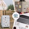 50 Cartoon Readings Bookish Doodle Stickers Decorate Guitar Notebook Suitcase DIY Waterproof