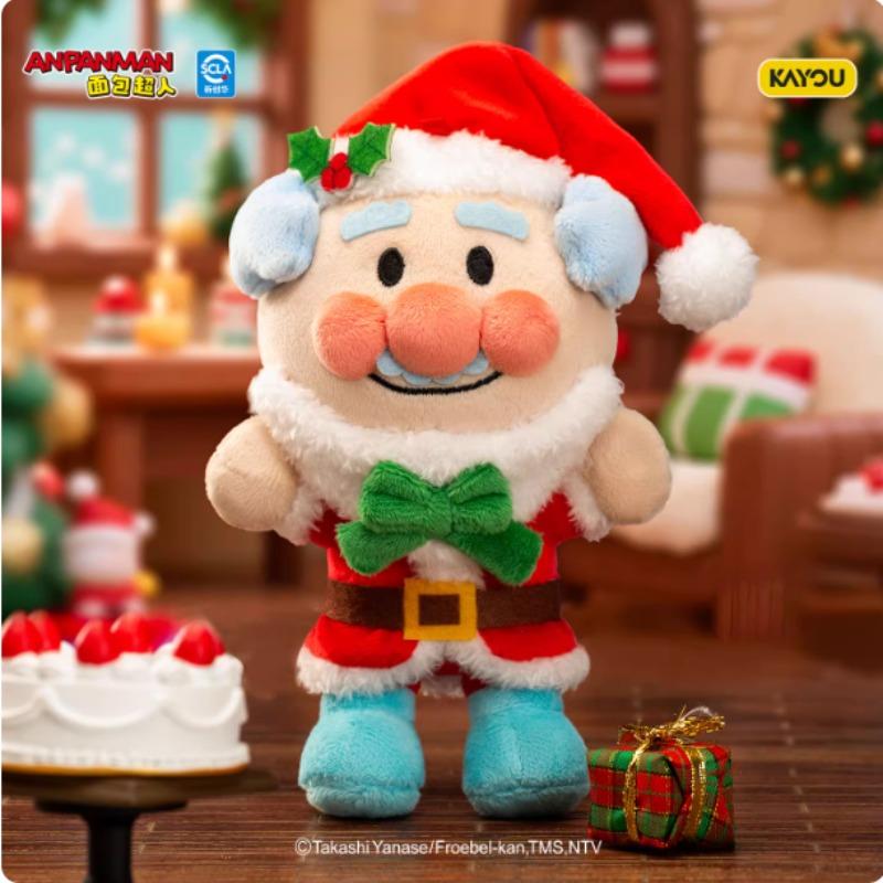  KAYOU Anpanman Christmas Gift Series Blind Box Christmas Doll Pendant Peripheral Doll Gifts Original