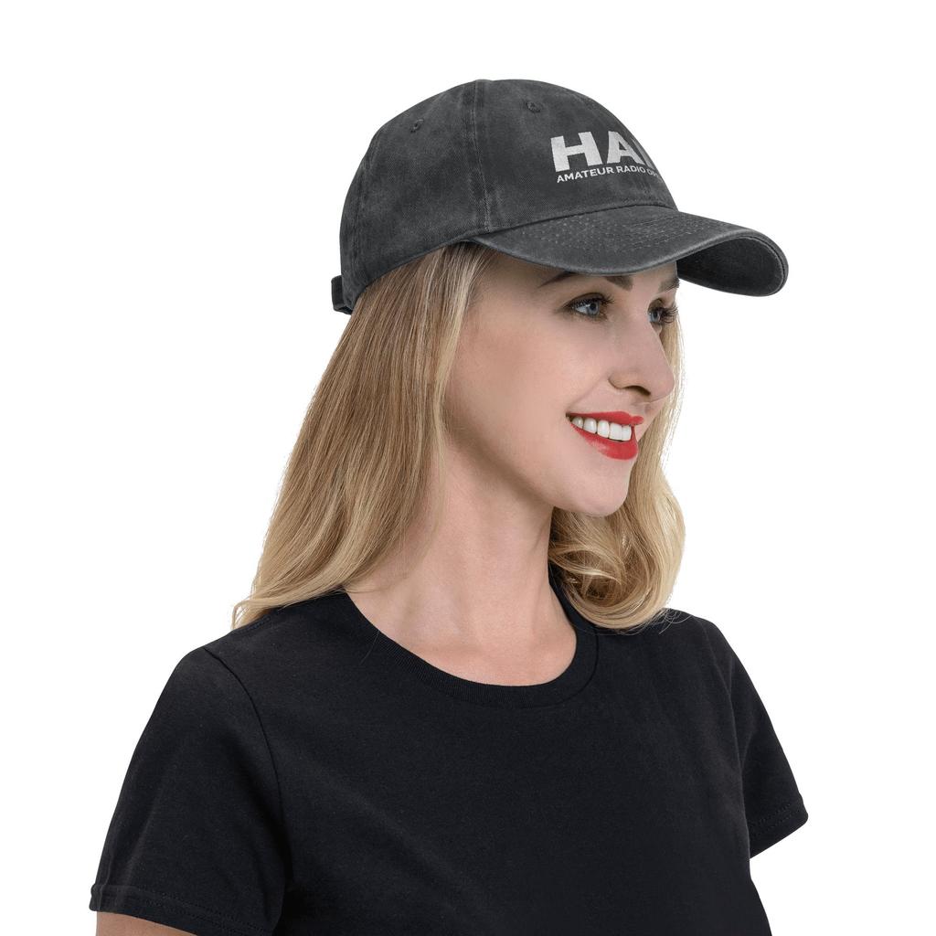 Summer Amateur Ham Radio Baseball Cap Outdoor Sports y2k Retro Custom Logo Sun Hip Hop Hats Women Men Sunscreen Snapback Cap