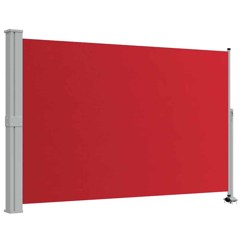 Выдвижная боковая маркиза 160x300 см Красная