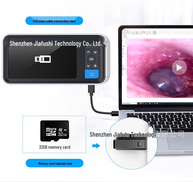 4.5" HD Visual Otoscope & Endoscope Earwax Removal Tool