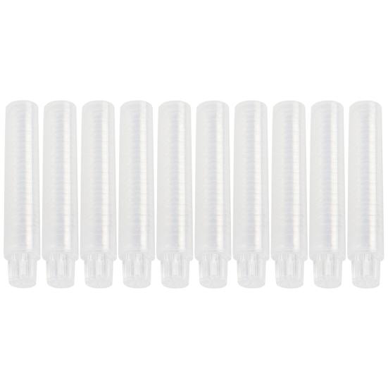 10Pcs Chalk Holder Transparent Eco-friendly PP Keep Fingers Clean Chalk Clutch Holder for Teacher