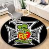 The Legend of Rat Fink Printed Round Rug – Non-Slip Round Floor Mat – Indoor Home Decor Rug