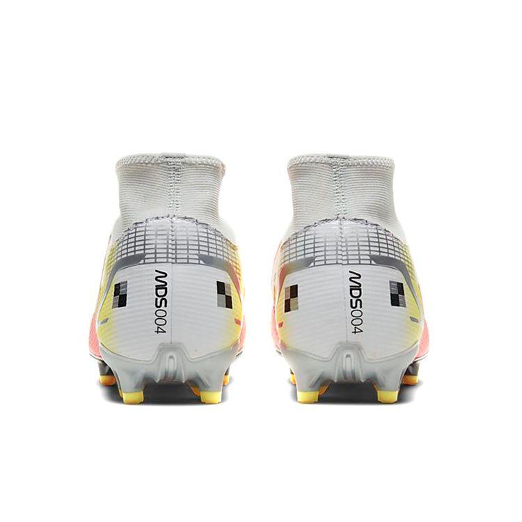 Nike Mercurial Superfly 8 Academy MDS Круглый носок На шнуровке MG FG Противоскользящие Износостойкие Поддержка Баланс Ударопрочные Футбольные бутсы CV0948-108