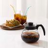 HARIO Coffee & Tea Server, Teco, MicrowaveDishwasher Safe, 1,000ml, Made in Japan, TCR-100-B