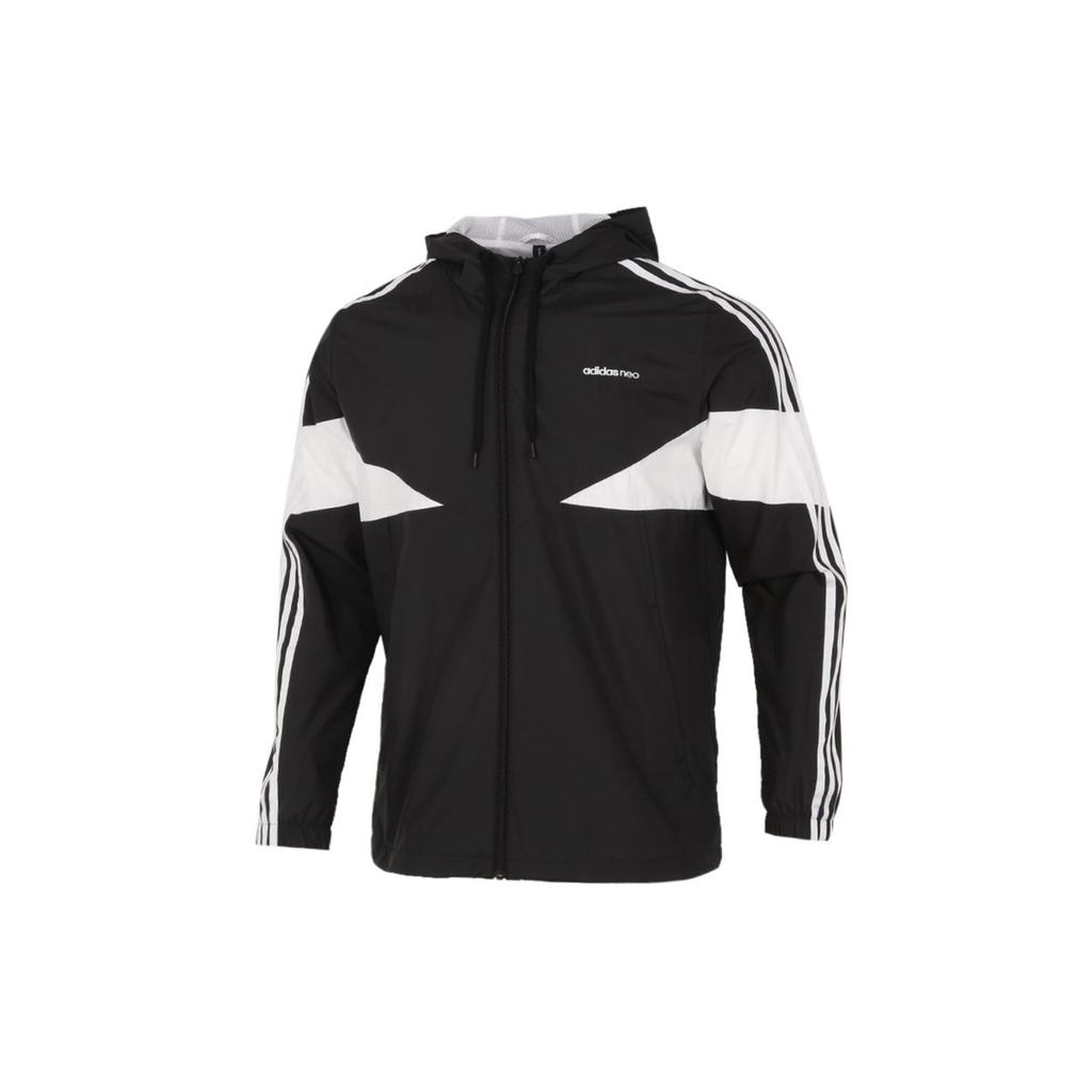 adidas Куртки Мужские Черные С Капюшоном Умеренные GP5709