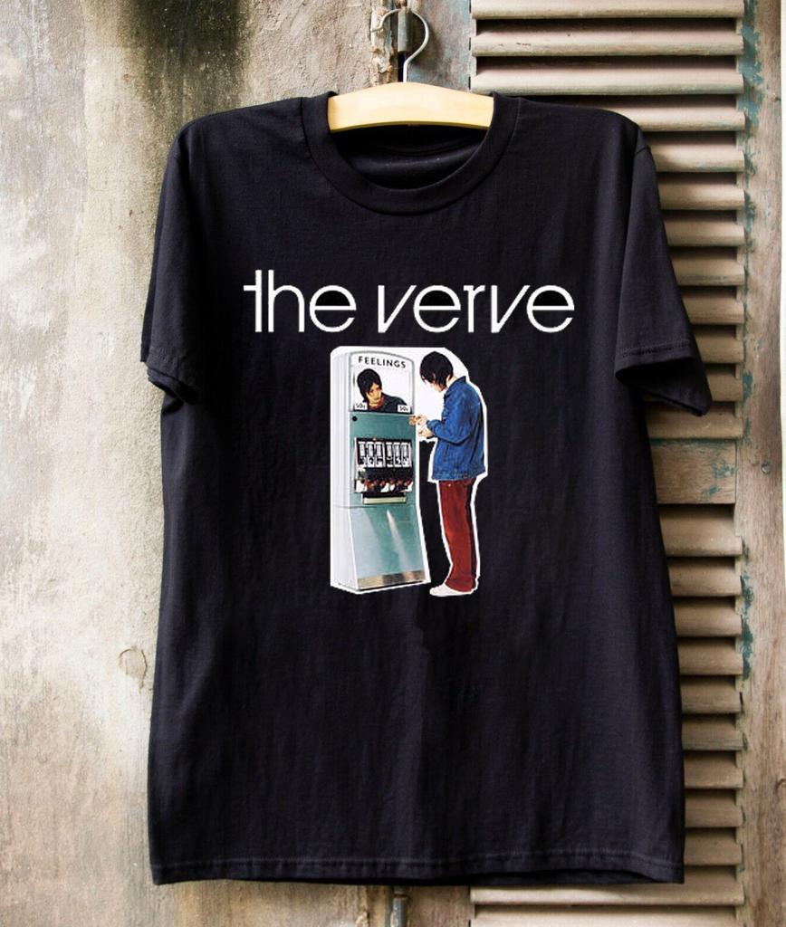 Rare The Verve Album Gift Man Woman White All Size T-Shirt