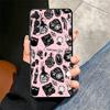 Pink Style Skull Witch Soft Phone Case for Samsung A17 A37 A57 A16 A26 A36 A56 A15 A25 A35 A55 A14 A24 A34 A54 A13 A23 A33 A53 A