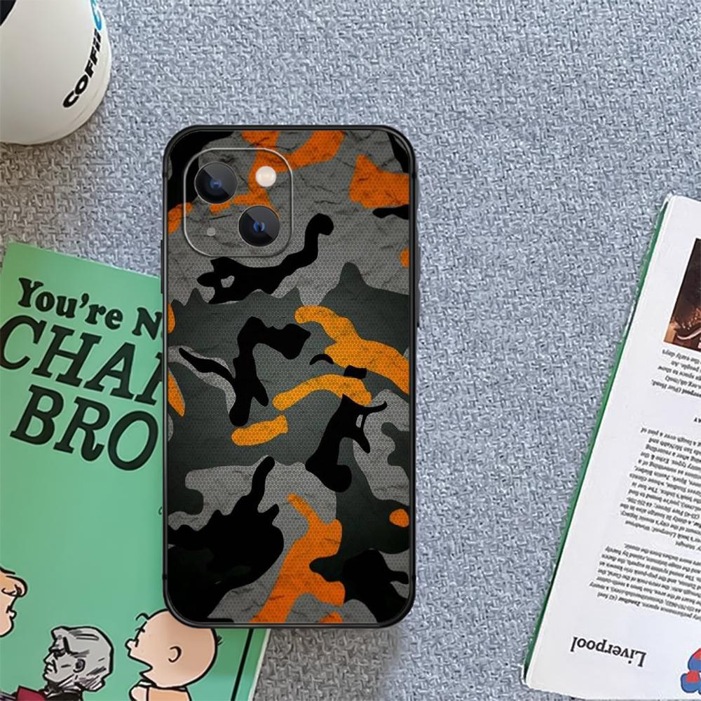 Чехол для телефона Camo Camouflage Army Cover Coque для iPhone Xiaomi Mi Samsung Galaxy Redmi Note AS 11 12 13 14 15 22 23 24 5G Pro Plus Max Fe Ultra