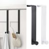 Cabinet Door Hook Rack Storage Multi-purpose Behind Door Holder Space-saving Hanger for Clothes Hats Towels
