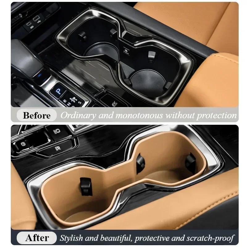 For Lexus NX 260/350h/400h+ 2022-2025 Modification Car Central Control Water Cup Holder Limiter Storage Box Car Accessories