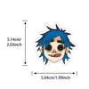 10/30/50 шт. Мультяшные наклейки Gorillaz Крутые наклейки с граффити виртуальной музыкальной группы Декор для скейтборда, ноутбука, телефона, автомобиля Смешные наклейки