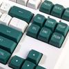 Цветные колпачки для ключей 149 для ключей PBT CSA Высота двухцветная стильная Подходит для 61/68/87/104/108 Механическая клавиатура