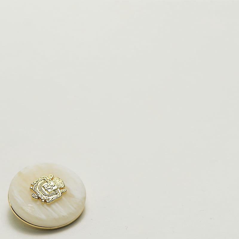 Сяосянфэн Металлическая смола Пуговица для пиджака женского свитера Меховая куртка Декоративная пуговица