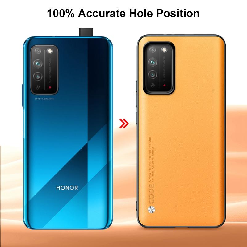 Роскошный чехол для телефона из искусственной кожи для Honor X10 X30 Max X30i Матовая задняя крышка Силиконовый чехол для Honor View 20 30 Pro Plus 20S 20E 30S