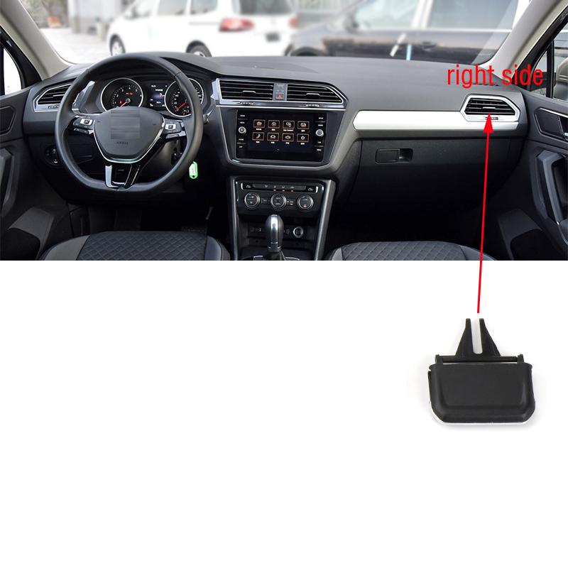 Для VW Tiguan MK2 2017 2018 Автомобильная передняя панель кондиционера на выходе A/C вентиляционные отверстия для кондиционера зажим для вкладки