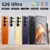 Смартфон S26 Ultra 5G с большим экраном, Android 15, встроенным стилусом, памятью 16+1 ГБ, в наличии