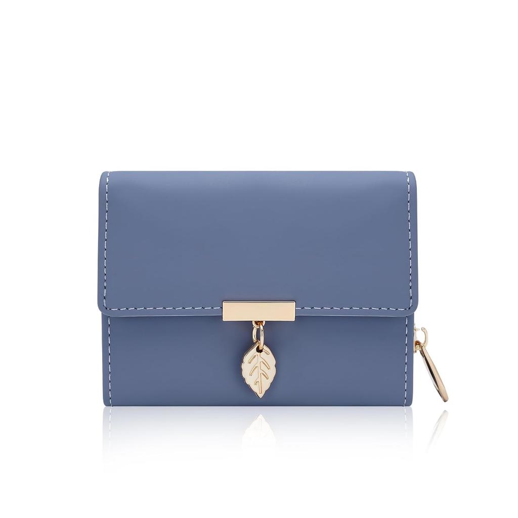 Pomelo wallet women non-folding bills bifold folding short coin pocket gift celebration present large capacity small compact.