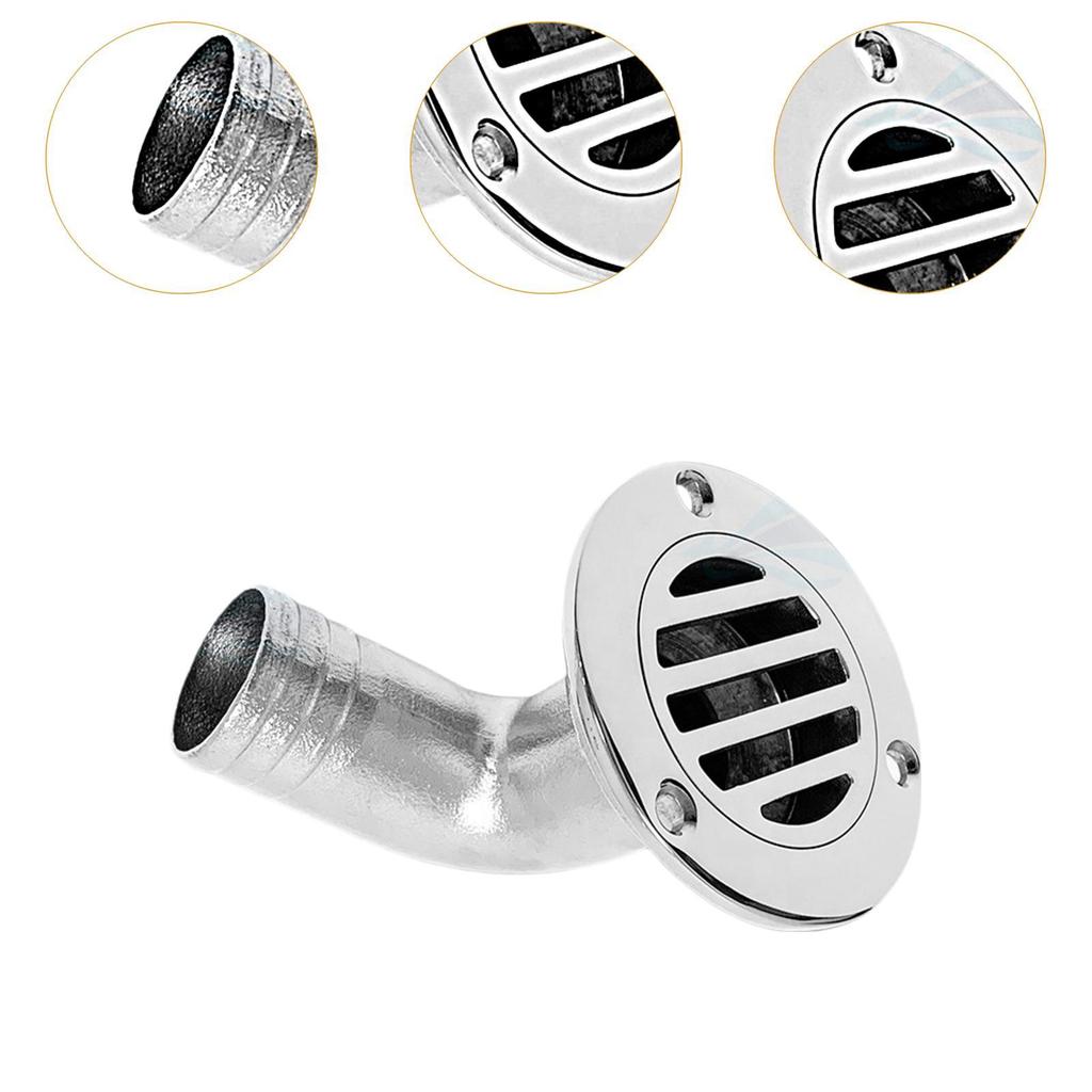 Marine Boat Floor Drain Accessories Professional Efficient Stainless Steel
