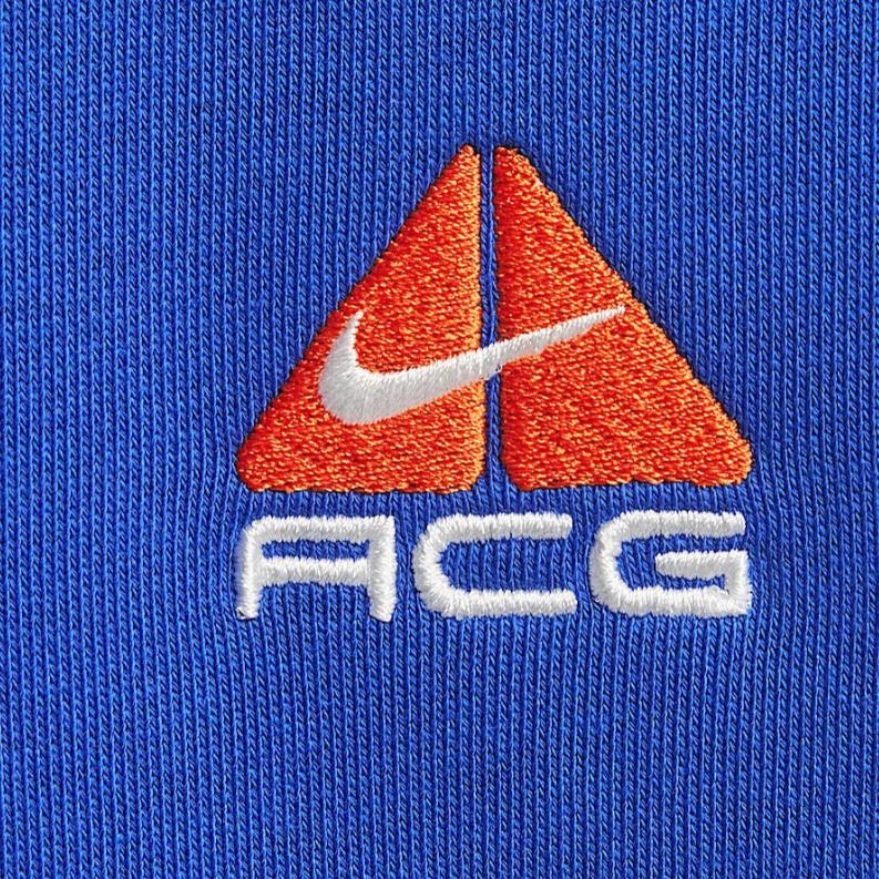 Nike ACG Therma-Fit Модная удобная универсальная флисовая свободная толстовка унисекс толстовка Game-Royal Safety-Orange Space-Blue DH3088-480