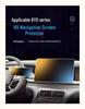 Защитное стекло для экрана консоли и навигационного дисплея BYD Sea Lion 07 DMi.
