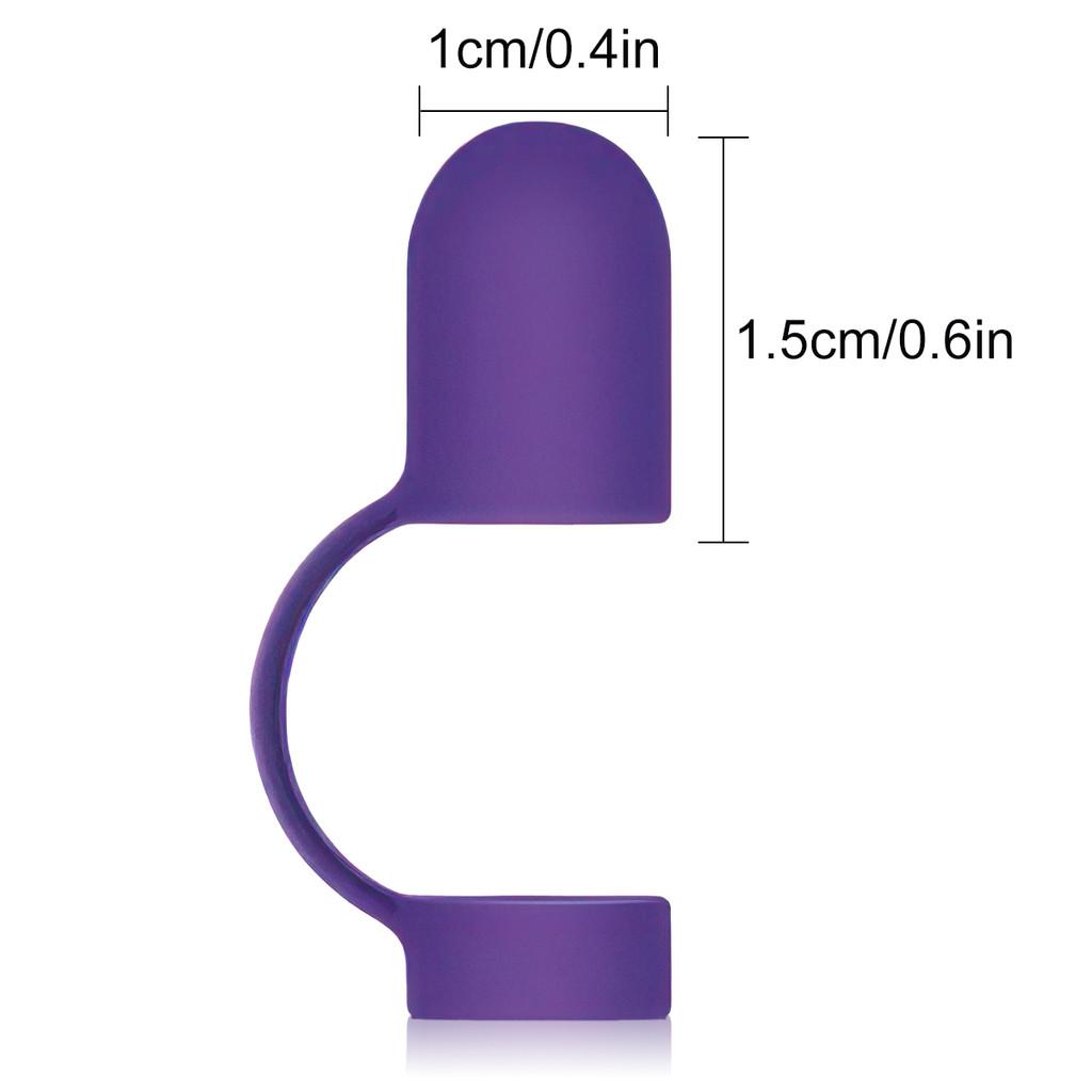 FONKEN 4/2/1PCS Anti-lost Pencil Cap Protective Cover for Aple iPencil 1st Gen Soft Silicone Stylus Pen Protector Holder