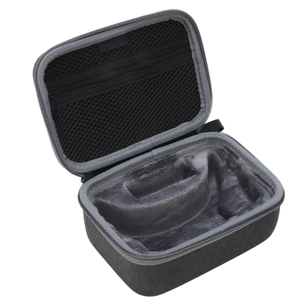 Goggles Case Soft Fabric Suede Lining Durable Strap Mesh Zip Pocket Goggles Carrying Bag for DJI