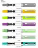 Перьевая ручка TWSBI Twistbee, Eco Персиково-зеленый CT, Сверхтонкое перо, EF, TWC11026
