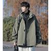 Spring and Autumn Season Coat Men's Thin Windbreaker Jacket Men's Black Charge Coat Fashion Brand Outdoor Functional Wind Work Clothes Men's