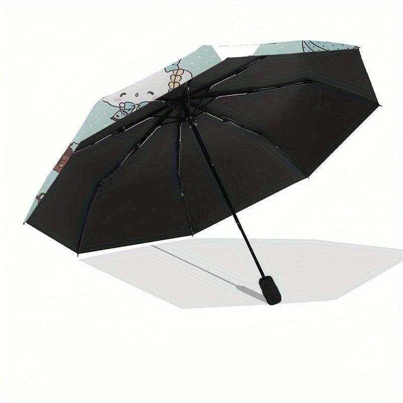 1pc Hello Kitty Pastel Collection Umbrella with Plastic Handle,Suitable for All Seasons Home Travel Outdoor UmbrellaSanlio342