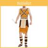 Trendy Unisex Primitive Costume For Couples Featuring Game Theme Design And Comfort