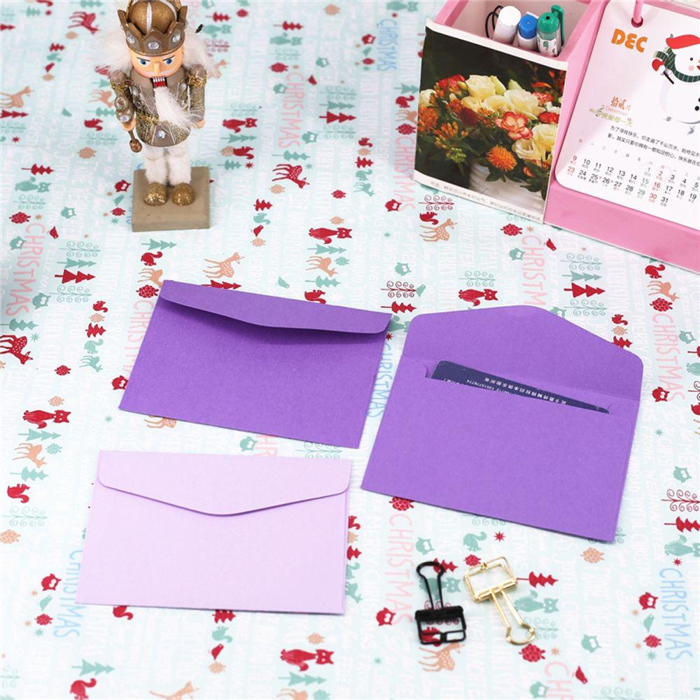 Paper Message Card Wedding Invitations Storage Blank Envelopes ID Card Packing Paper Envelopes