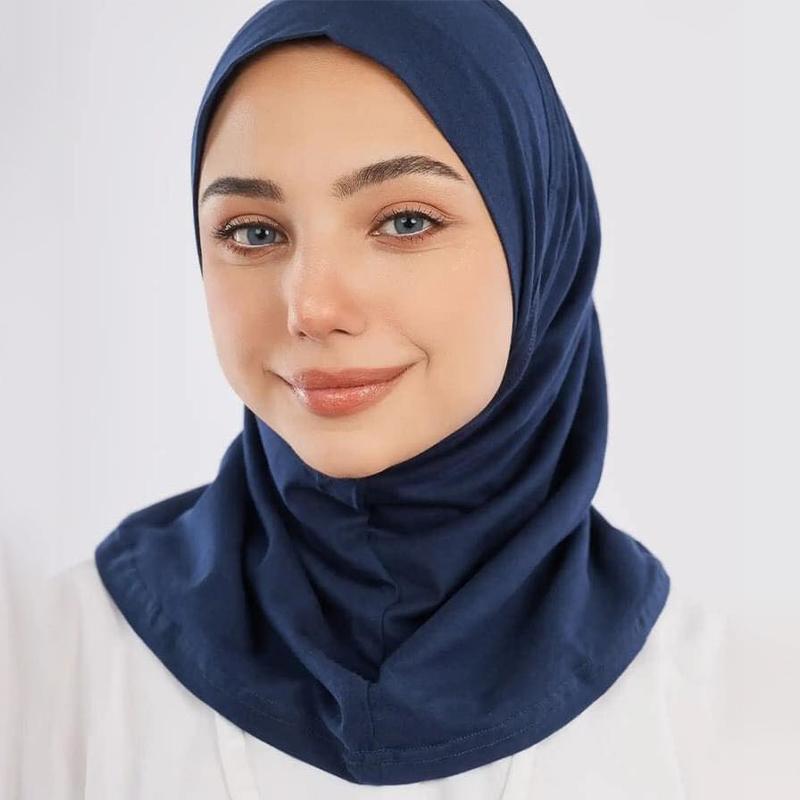 Новый стиль Готовый к носке Мусульманский хиджаб Джерси Мгновенный шарф Легкий тюрбан Малазийская шаль