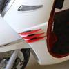 2Pcs Motorcycle Winglet Aerodynamic Spoiler Wing with Adhesive Motorcycle Decoration Sticker Universal Motorbike Scooter Sticker