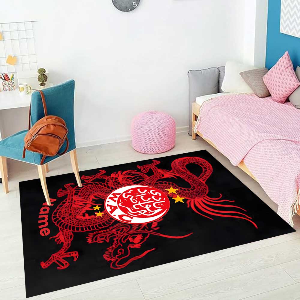 Wydad Athletic Club Customize your name rug, office chair cushion, home bedroom living room gift.