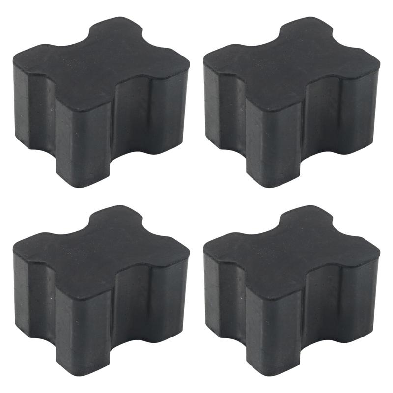 4 Pieces Car Coil Spring Spacers Coil Spring Booster Kit Black Heavy Duty Spiral Spring Cushion Rubber Coil Spring Spacers