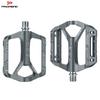 Aluminum Alloy Bicycle Pedals With Sealed Bearings Large Platform Non-Slip Surface Mountain Commuter Bikes