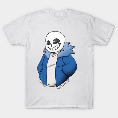 Футболка женская Sans From Undertale Harajuku Print Kawaii футболка летняя женская футболка с коротким рукавом топ футболка